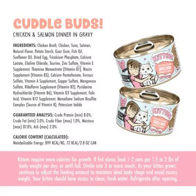 Weruva BFF Chicken & Salmon Cuddle Buds