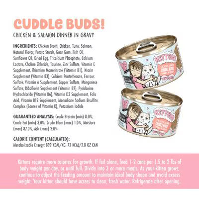 Weruva BFF Chicken & Salmon Cuddle Buds