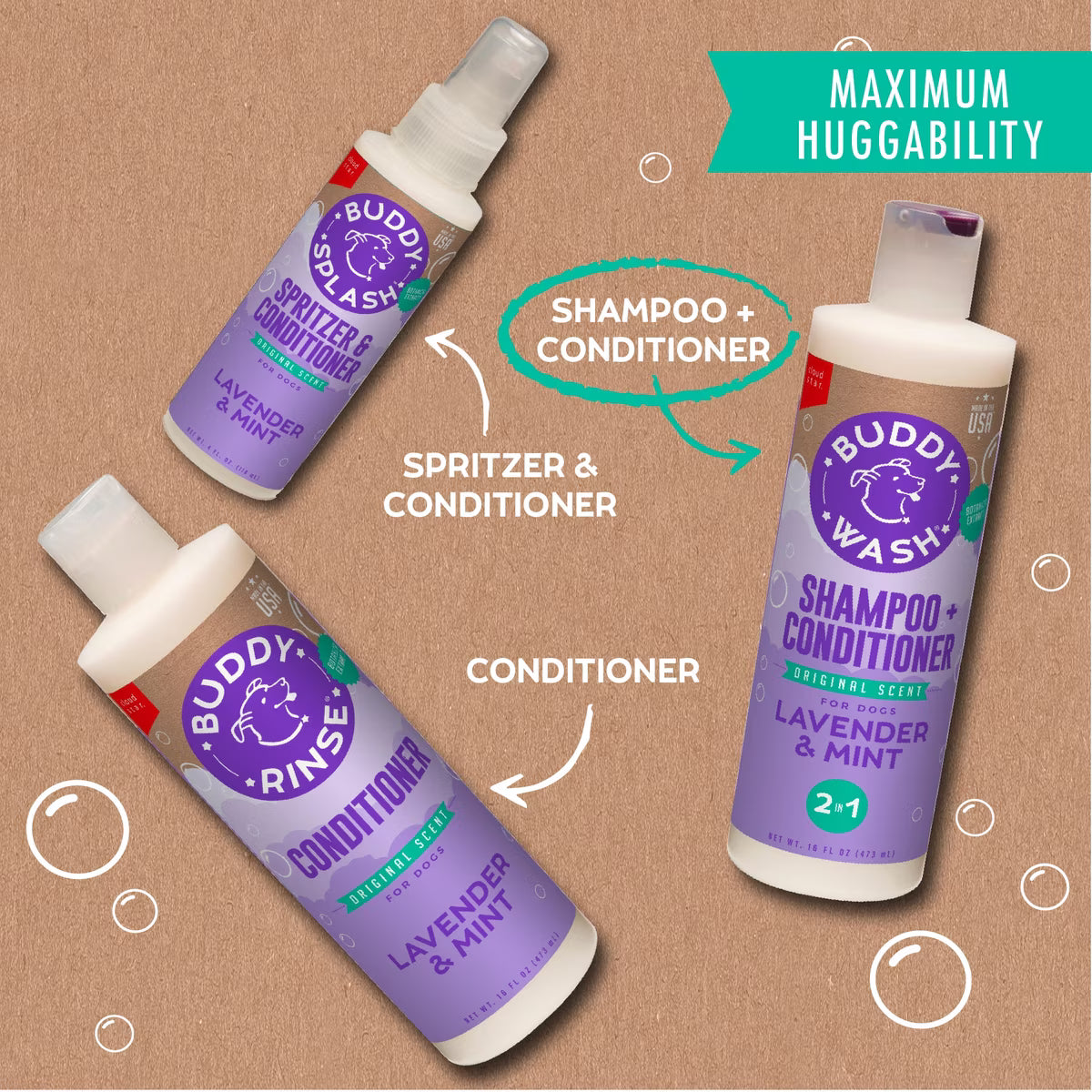 Buddy Wash Lavender & Mint