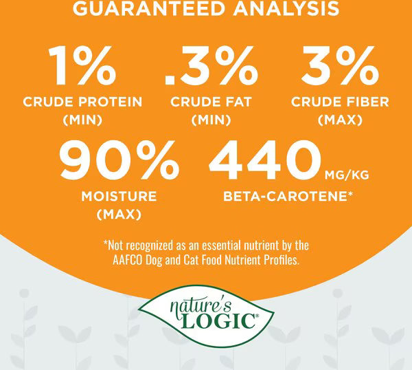 Nature's Logic Canine/Feline Pumpkin Puree Cans