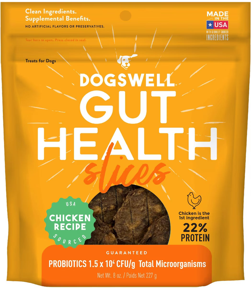 Dogswell Gut Health Slices Chicken