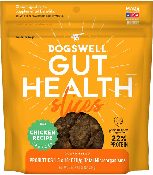 Dogswell Gut Health Slices Chicken