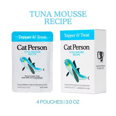 Weruva Cat Person Grain Free Mousse Tuna Recipe