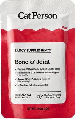 Weruva Cat Person Grain Free Bone & Joint Chicken & Shrimp Supplement