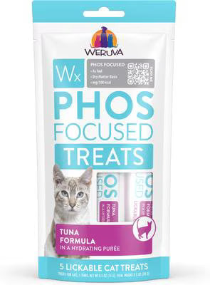 Weruva Wx Phos Focused Tuna Formula Lickable Treats