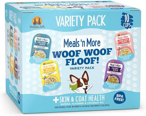 Weruva Meals 'n More Woof Woof Floof Variety Pack For Dogs