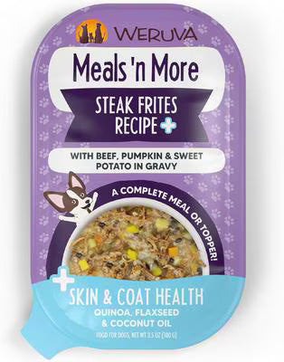Weruva Meals 'n More Steak Frites Recipe Plus For Dogs
