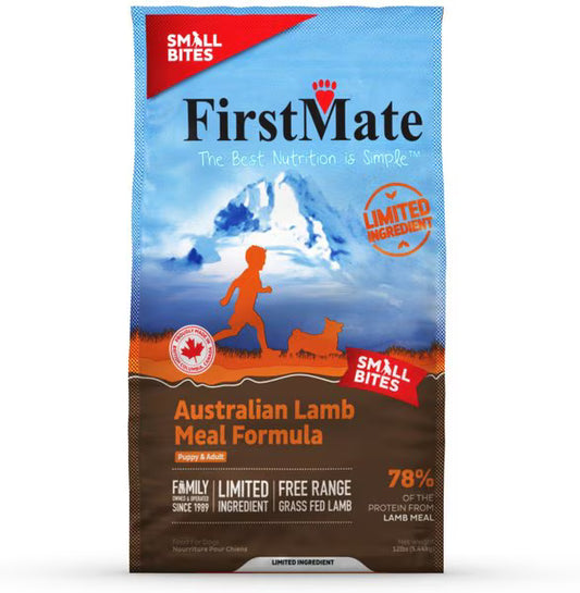 FirstMate Limited Ingredient Australian Lamb Small Bites for Dogs