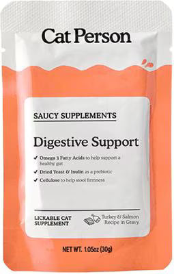 Weruva Cat Person Grain Free Digestive Support Turkey & Salmon Supplement