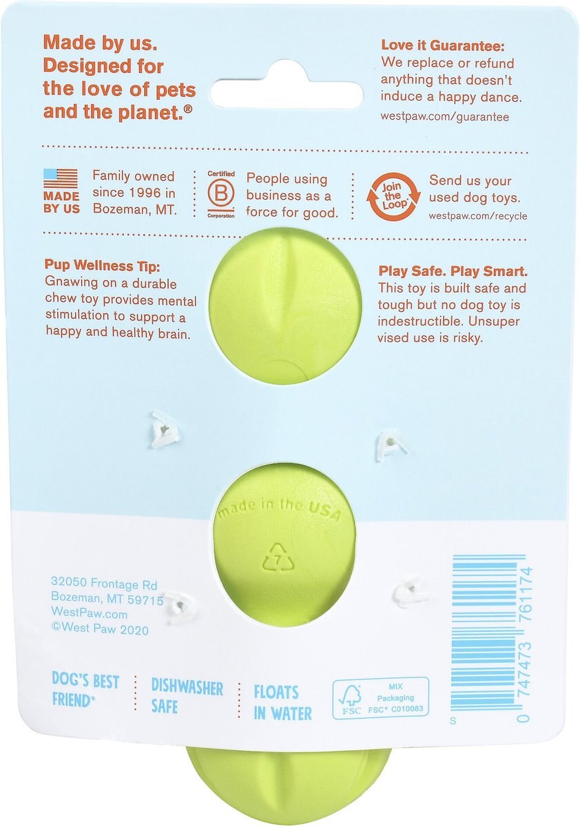 West Paw Rumpus Small 5.25 Inch for Dogs