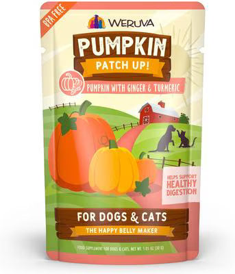 Weruva Pumpkin Patch Up Pumpkin with Ginger & Turmeric For Cats and Dogs