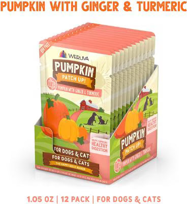Weruva Pumpkin Patch Up Pumpkin with Ginger & Turmeric For Cats and Dogs