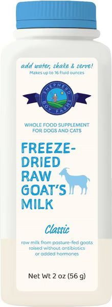 Shepherd Boy Farms Freeze-Dried Raw Goat Milk Classic for Dogs & Cats