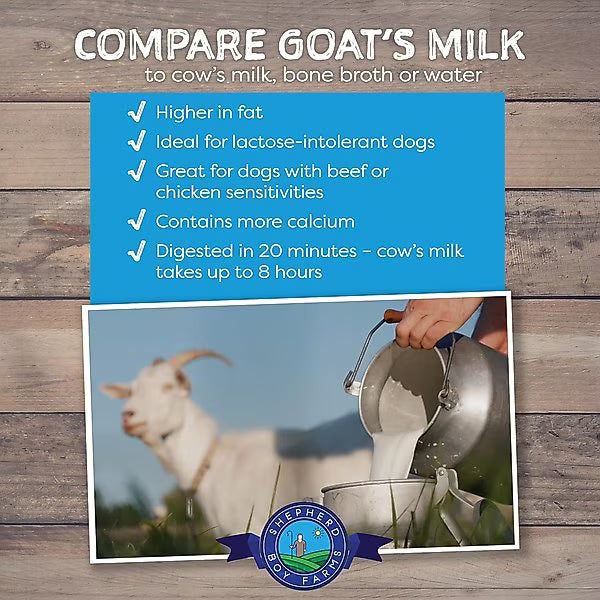 Shepherd Boy Farms Freeze-Dried Raw Goat Milk Classic for Dogs & Cats