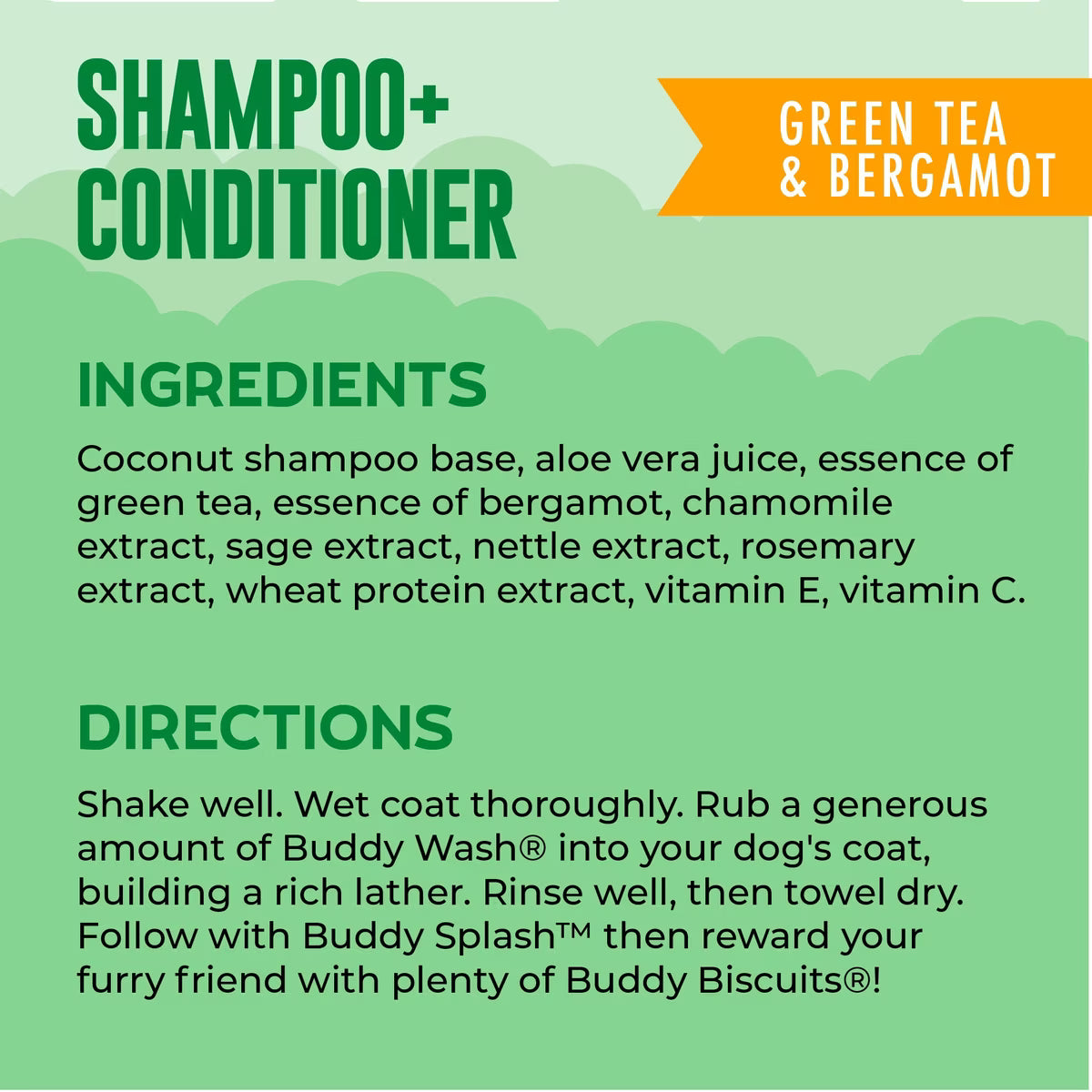 Buddy Wash Green Tea & Bergamot
