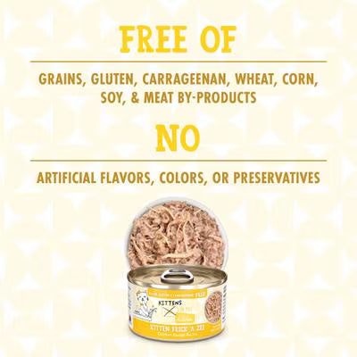 Weruva Cats in the Kitchen Grain Free Kitten Chicken Frick' A Zee Recipe