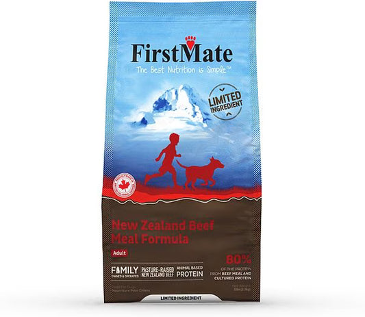 FirstMate Limited Ingredient New Zealand Beef Small Bites for Dogs