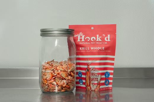 Totally Hook'd Freeze-Dried Krill Cat & Dog Treats