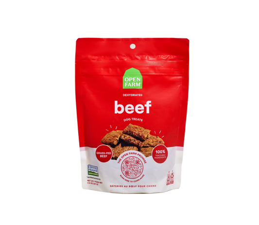 Open Farm Dehydrated Beef Dog Treat