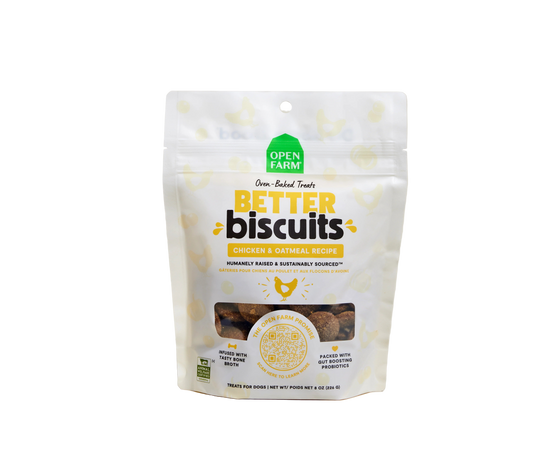 Open Farm Chicken and Oatmeal Better Biscuits For Dogs