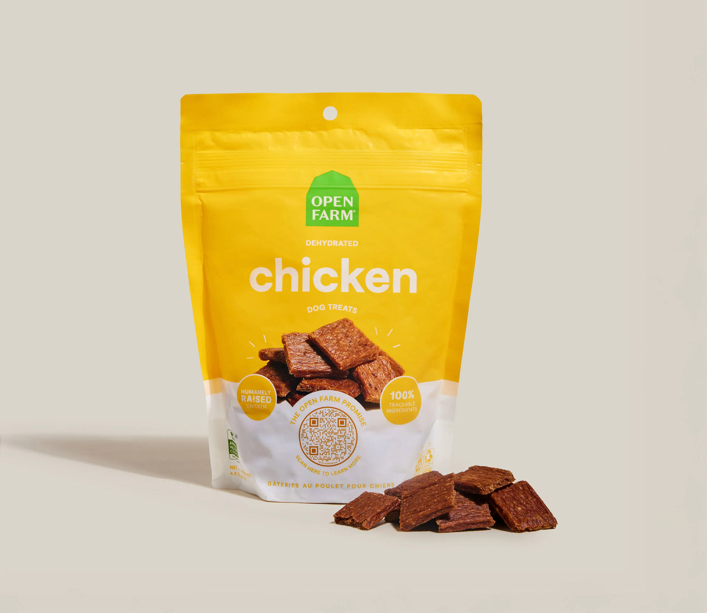 Open Farm Dehydrated Chicken Dog Treats