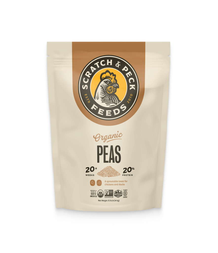 Scratch & Peck Organic Peas
