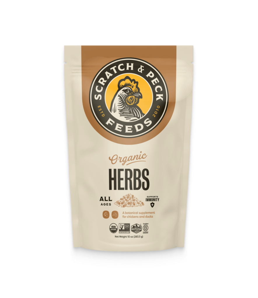 Scratch and Peck Organic Herbs