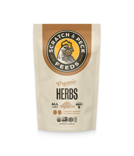Scratch and Peck Organic Herbs