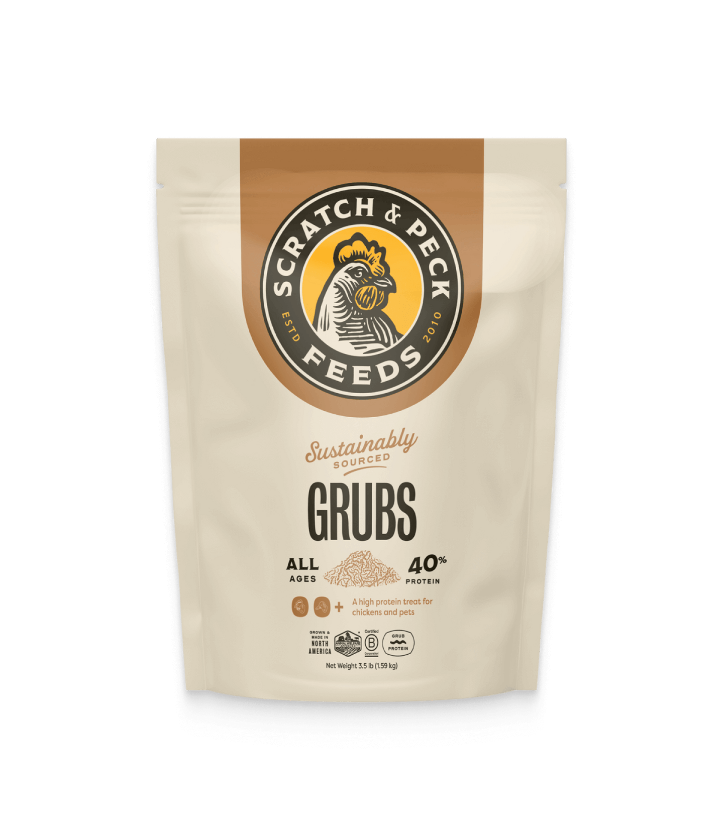 Scratch and Peck Dried Grubs