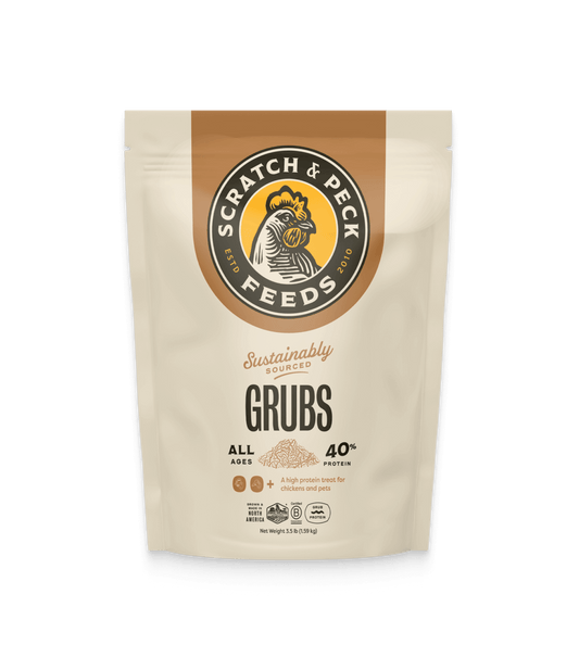 Scratch and Peck Dried Grubs
