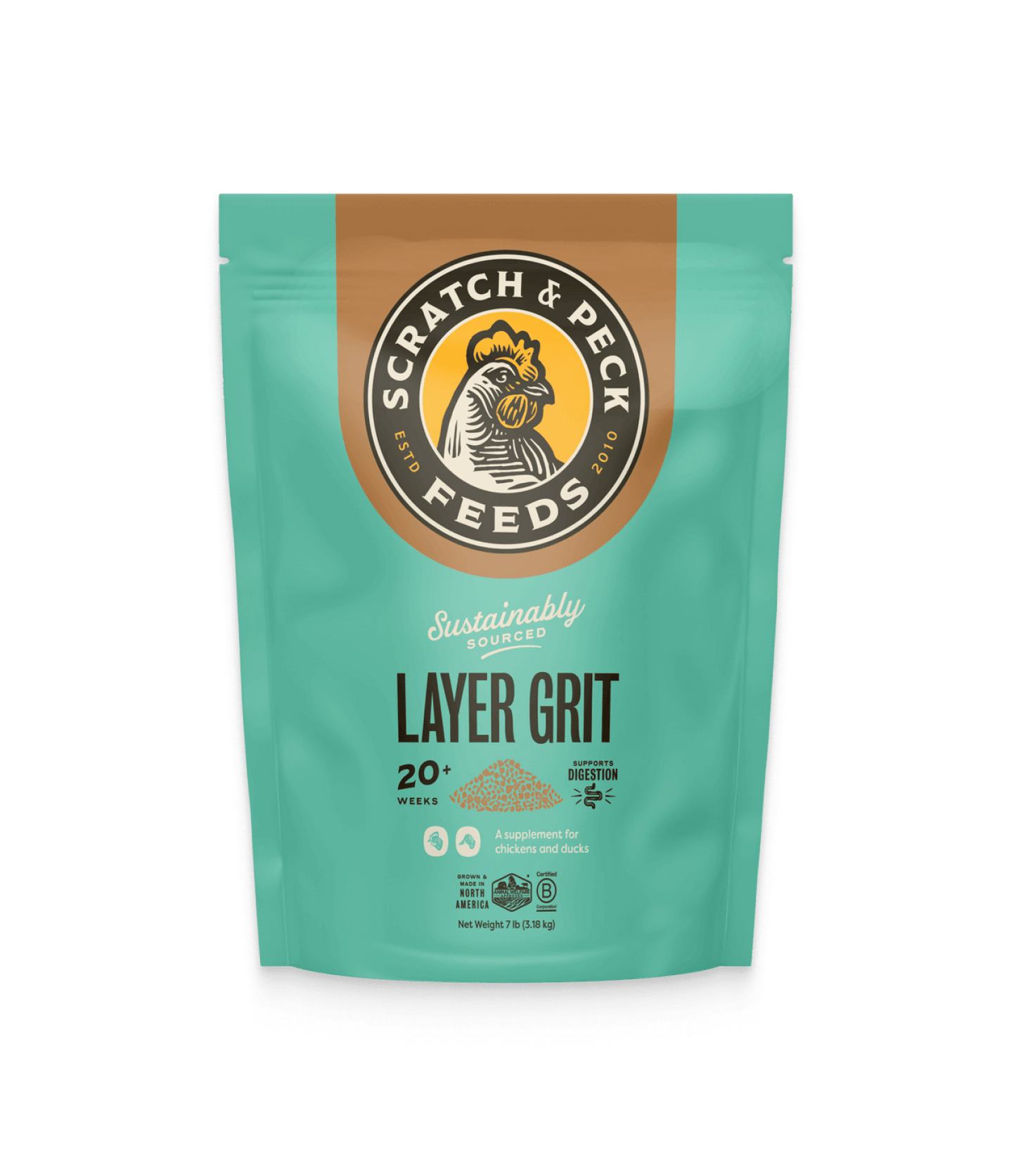 Scratch and Peck Layer Grit