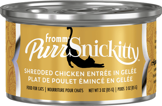 Fromm PurrSnickitty Shredded Chicken in Gelée Canned Cat Food