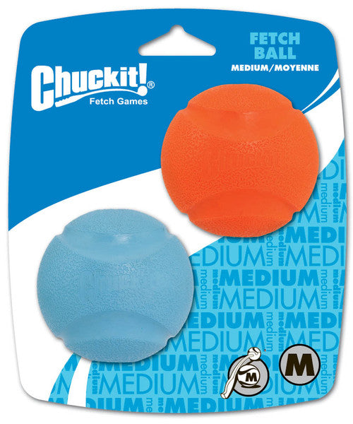 Chuckit! Fetch Ball Dog Toy Assorted 2pk