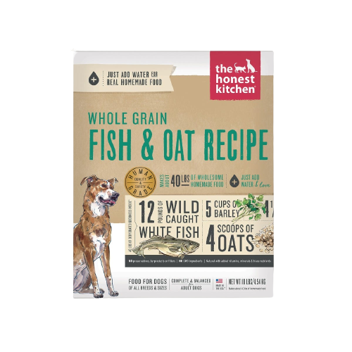 The Honest Kitchen Whole Grain Fish & Oats Dehydrated Dog Food