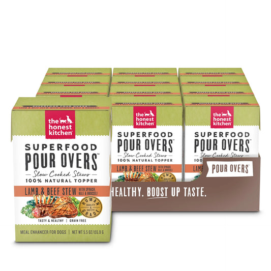 The Honest Kitchen Super Food Pour Overs Beef & Lamb
