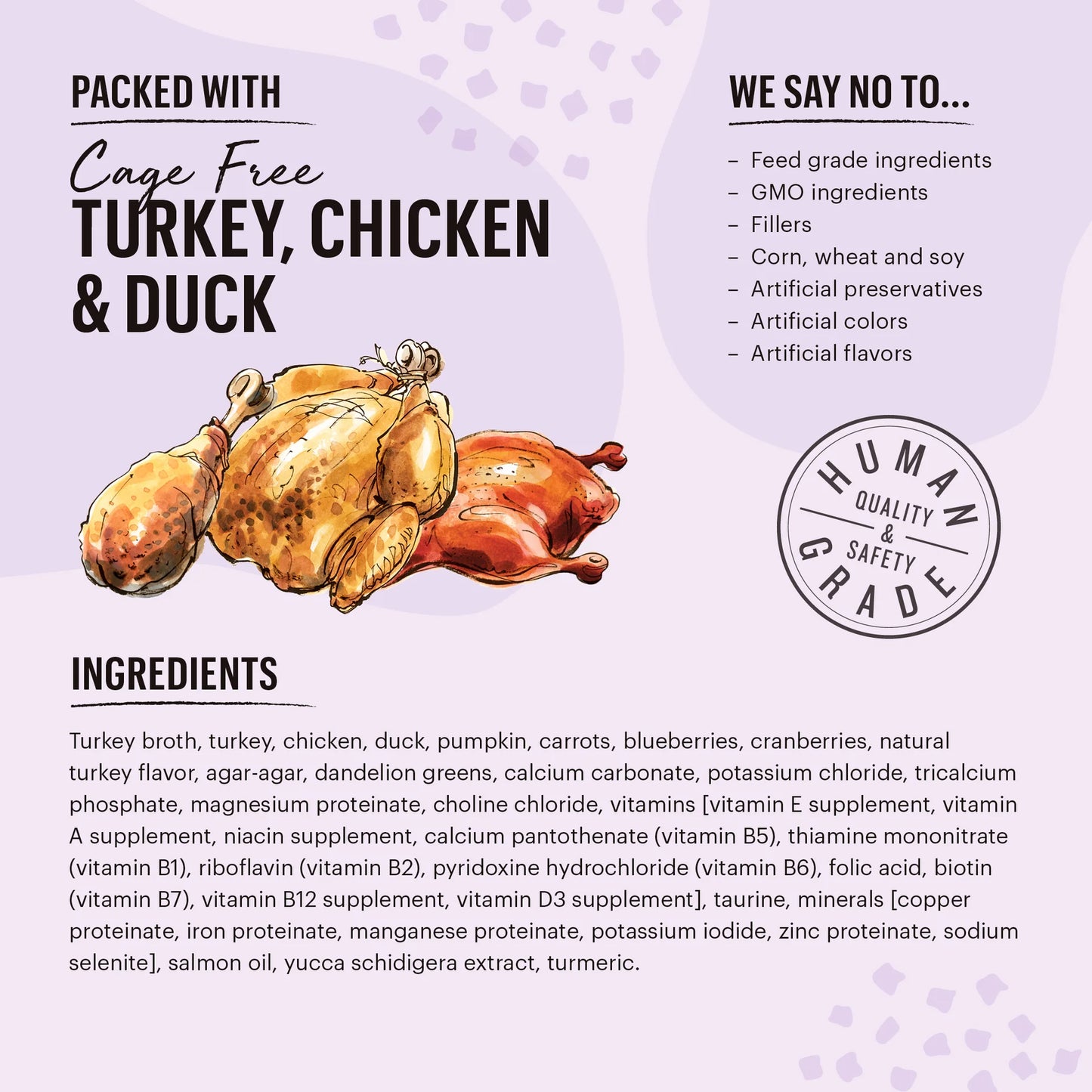 The Honest Kitchen Cat Minced Chicken & Salmon Recipe in Bone Broth