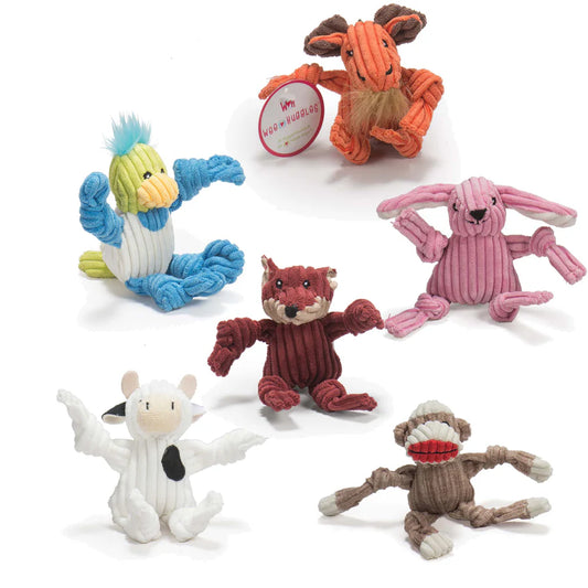 HuggleHounds Assorted Wee Huggles Dog Toy