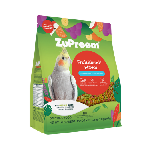 ZuPreem FruitBlend for Medium Birds