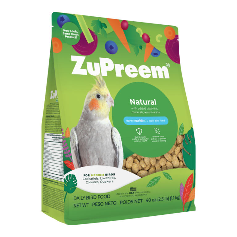 ZuPreem Natural for Small Birds