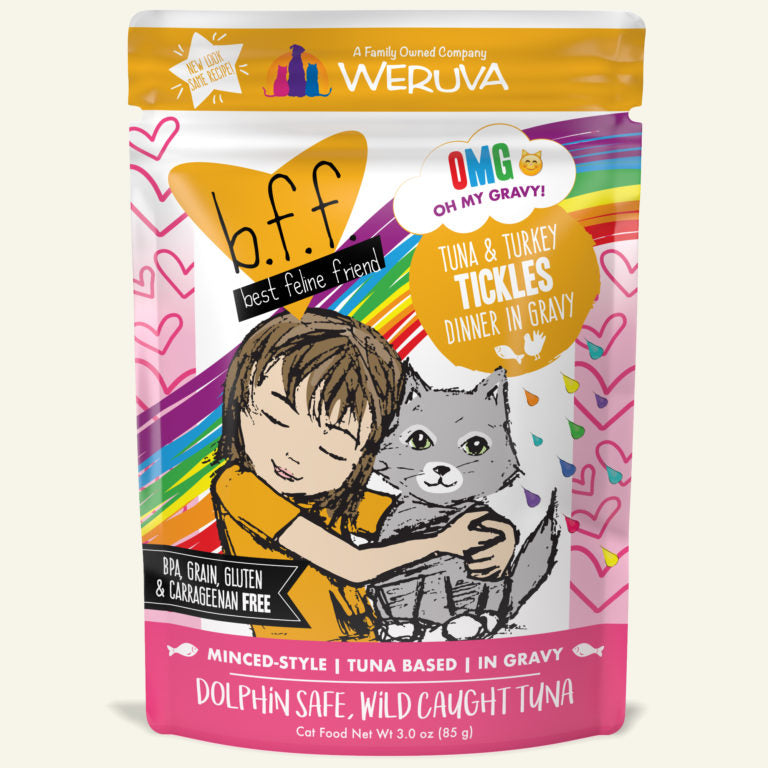 Weruva BFF Pouch Tuna & Turkey Tickles