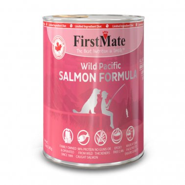 FirstMate Limited Ingredient Wild Salmon Formula Canned Food for Dogs