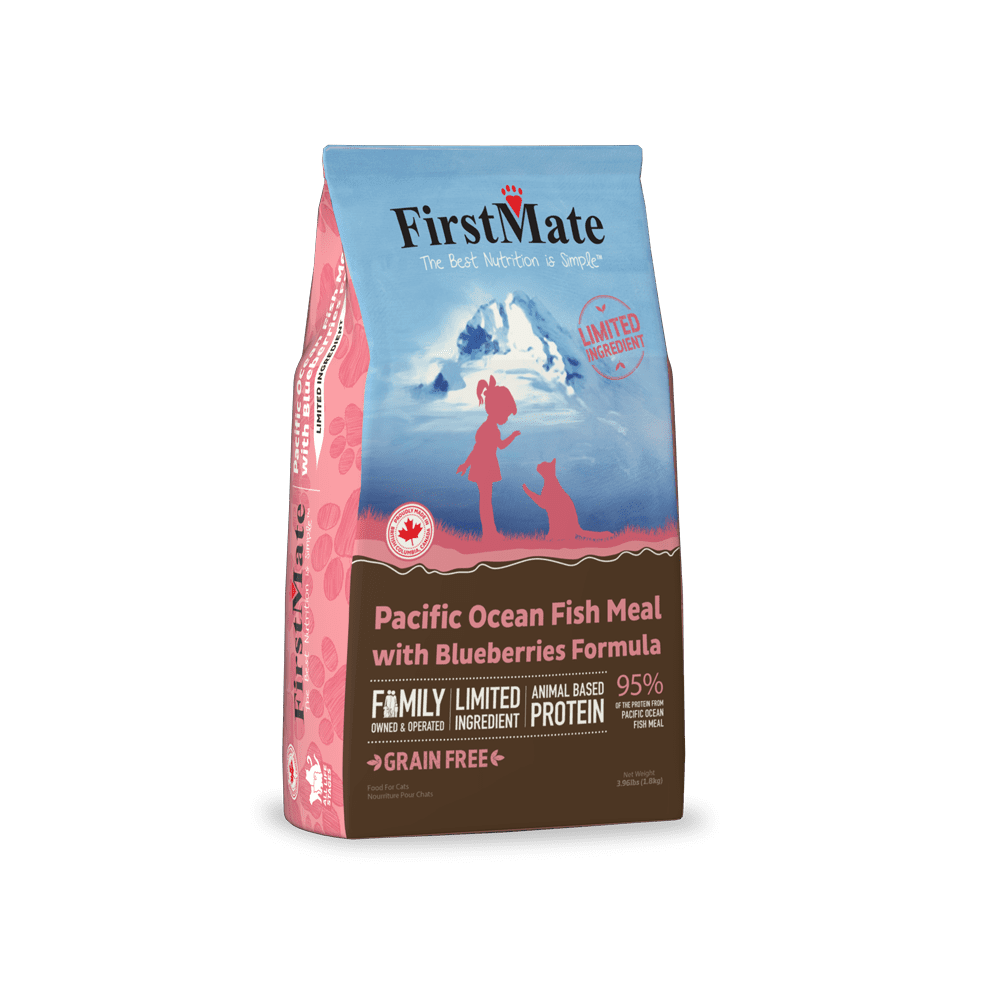 FirstMate Limited Ingredient Pacific Ocean Fish with Blueberries Dry Cat Food