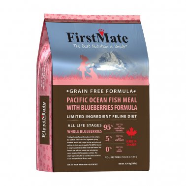 FirstMate Limited Ingredient Pacific Ocean Fish with Blueberries Dry Cat Food