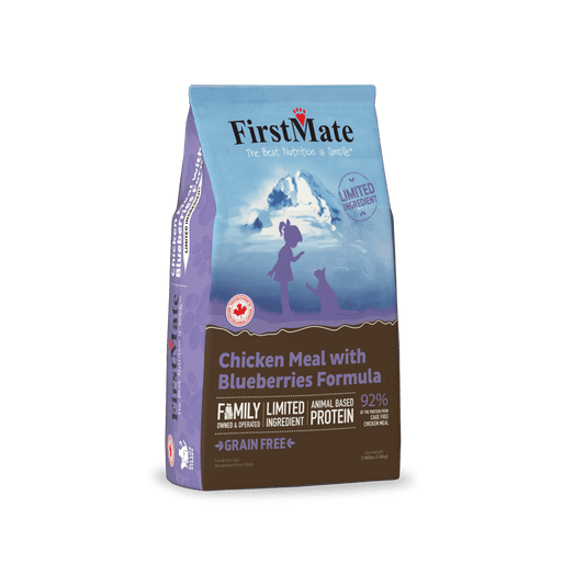 FirstMate Limited Ingredient Chicken Meal with Blueberries Dry Cat Food