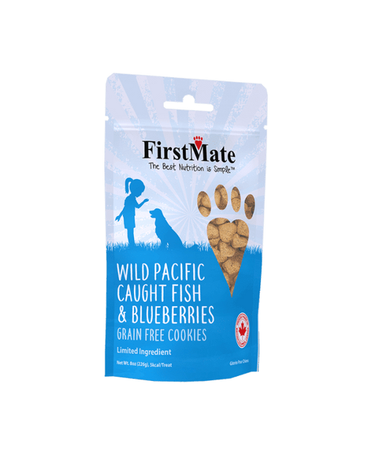 FirstMate Wild Pacific Caught Fish With Blueberry Treats for Dogs