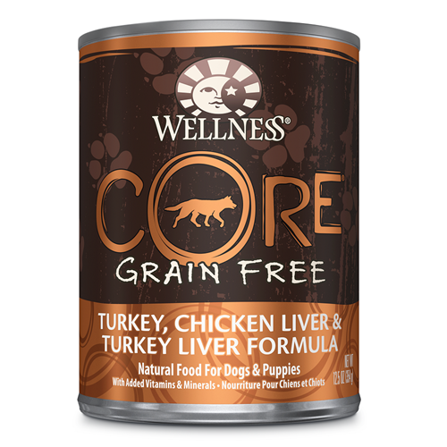 Wellness CORE Turkey, Chicken Liver, & Turkey Liver Formula
