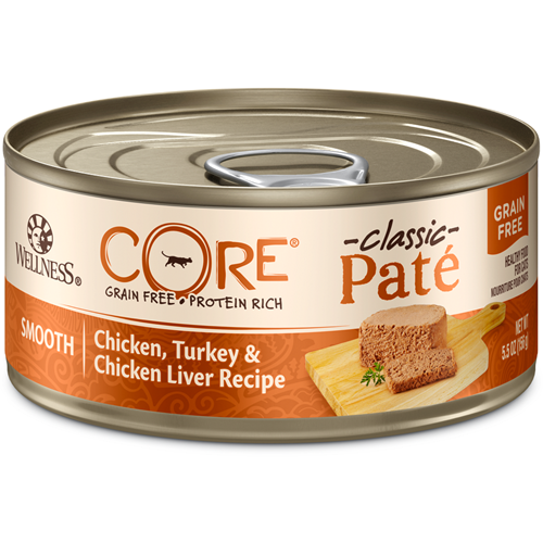 Wellness CORE Chicken, Turkey, & Chicken Liver Canned Cat Food