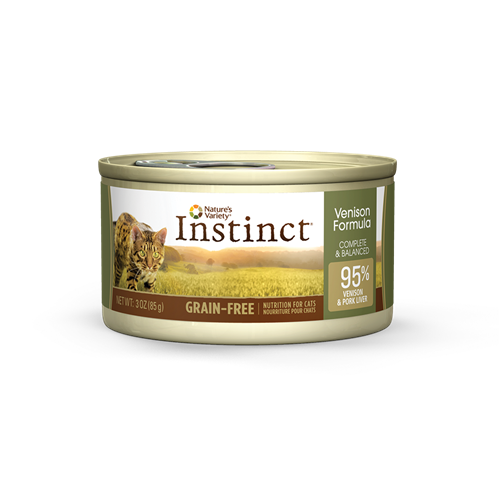 Nature's Variety Instinct Venison Can Cat Food