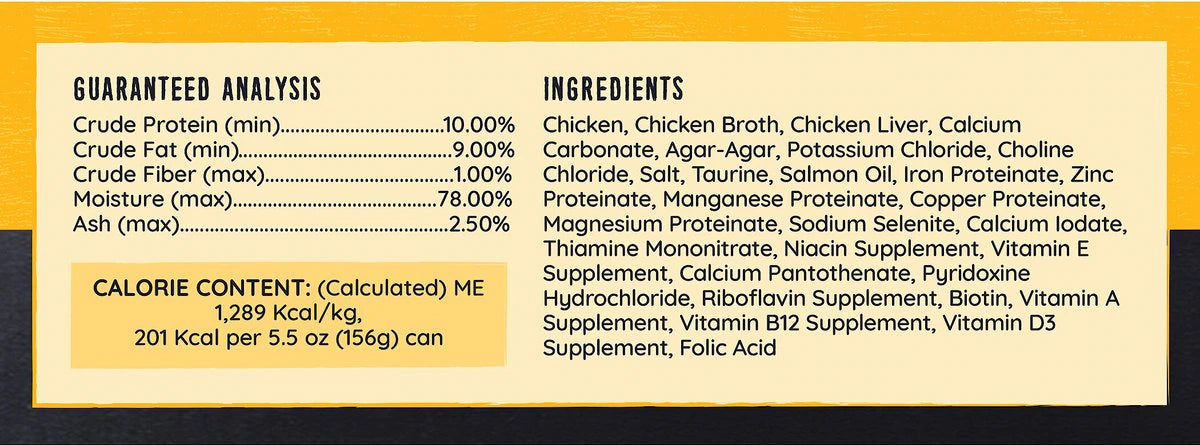 Hound & Gatos Grain Free Chicken & Liver Canned Cat Food