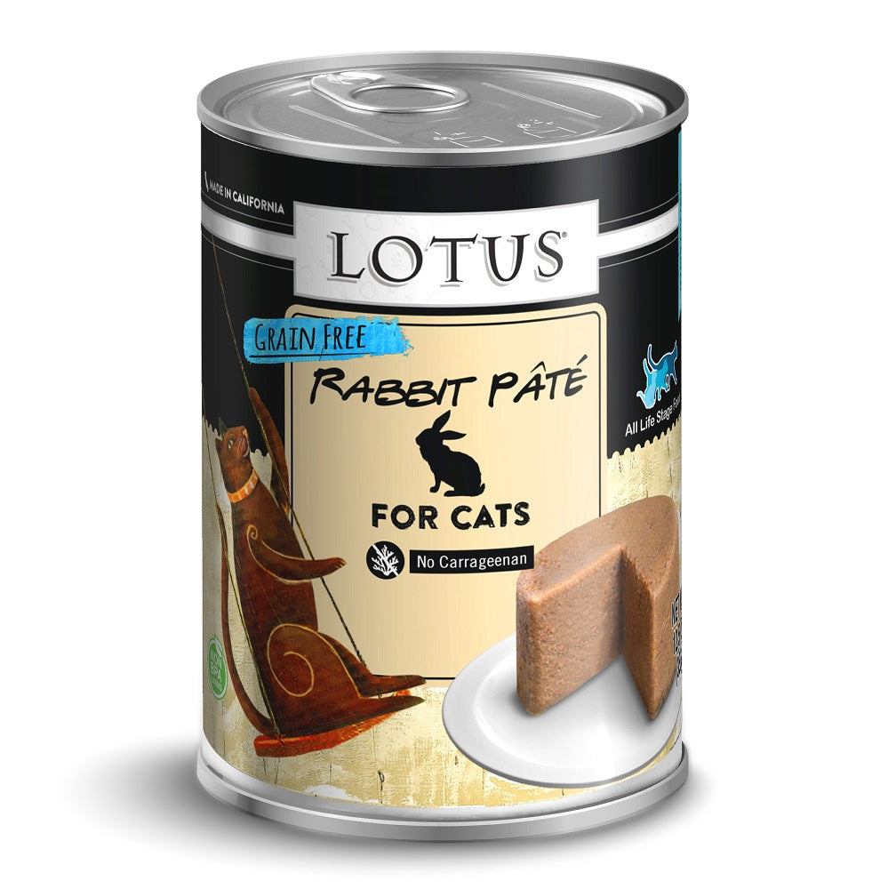 Lotus Cat Grain-Free Rabbit Pate – Hearty Pet